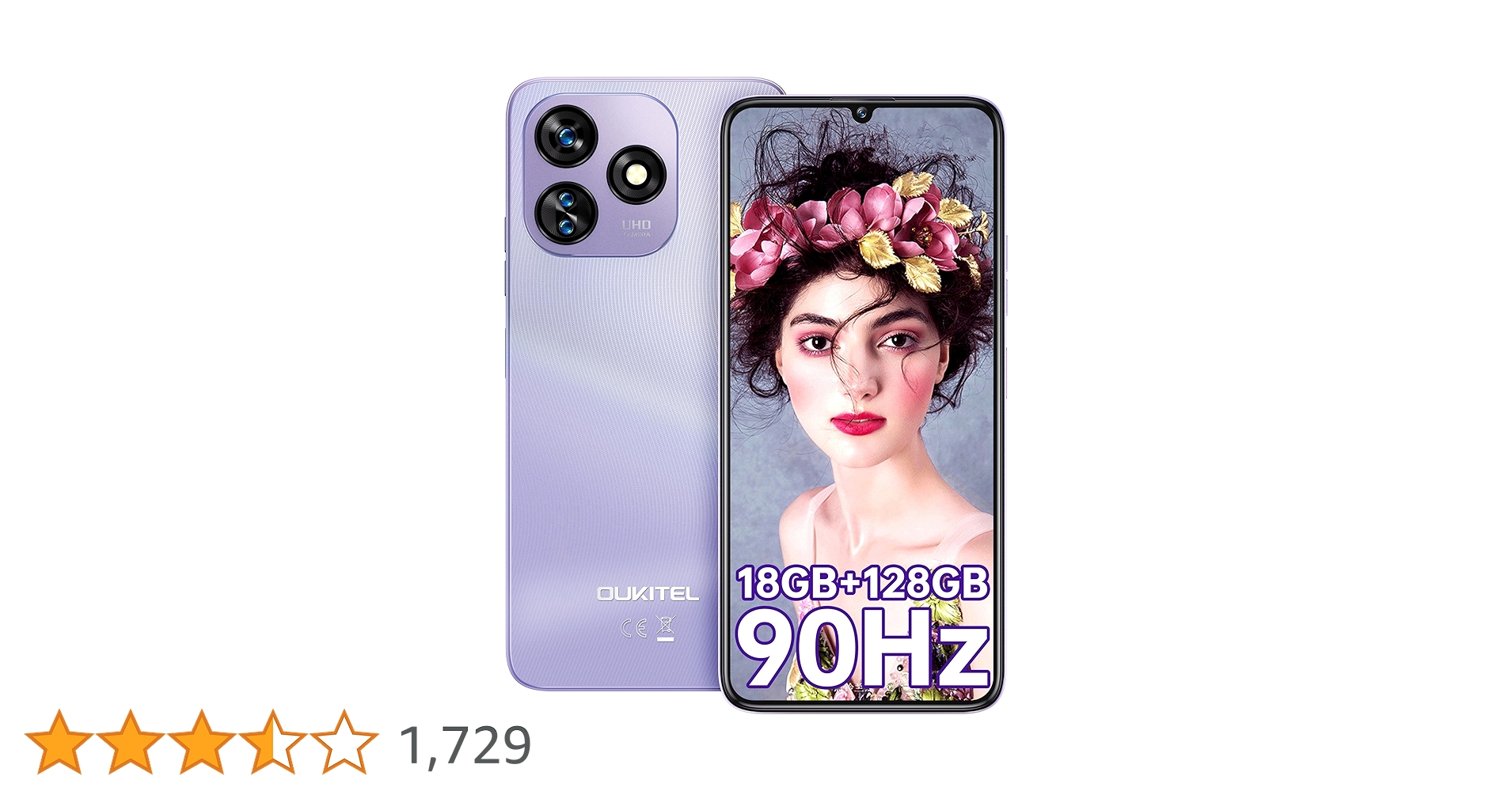 OUKITEL C51 ブラック 128GB 16GB新品未開封 oukitel-c51-6gb-128gb-dual-sim